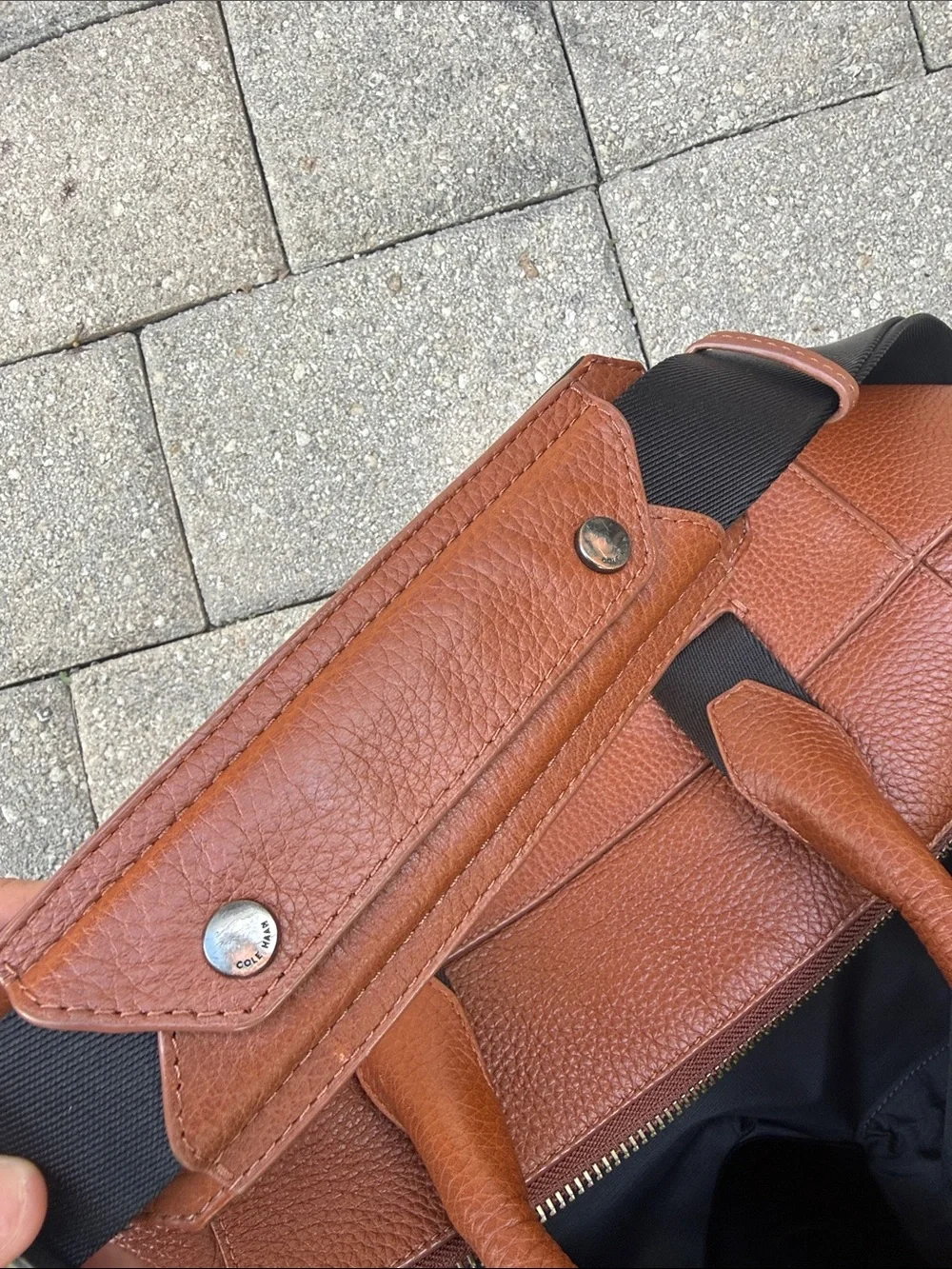 Cole Haan premium cognac